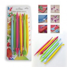 8'li Profesyonel Marzipan Set Renkli