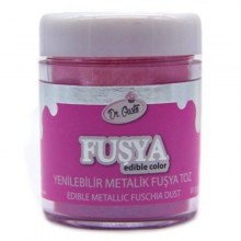 Fuşya Yenilebilir Metalik Toz 4  gr