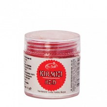 Kırmızı Yenilebilir Metalik Toz 4 gr
